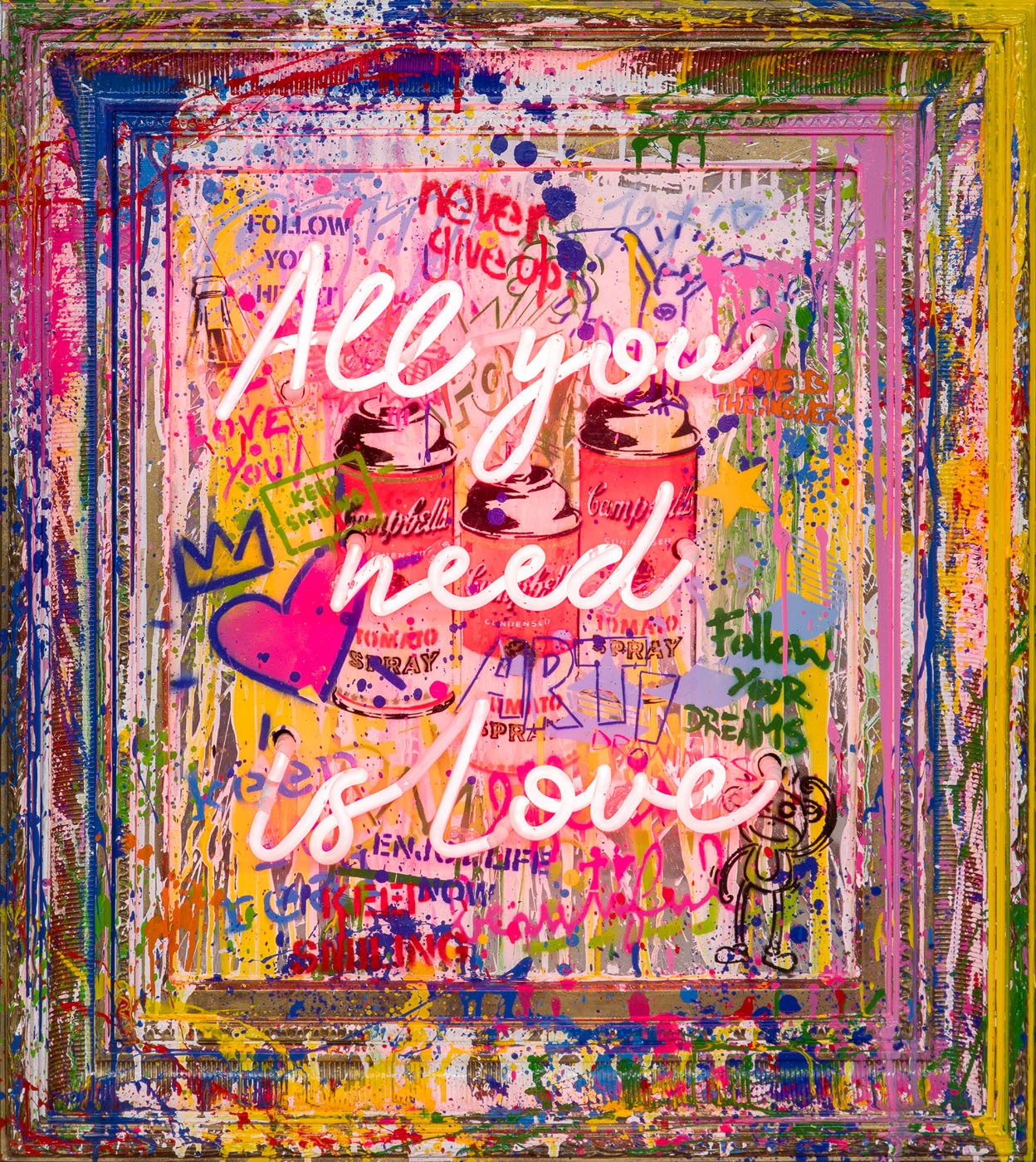 Mr-Brainwash-All-You-Need-Is-Love-85x75cm-NEB205-ON