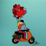 Vespa In Love_Marco Lodola